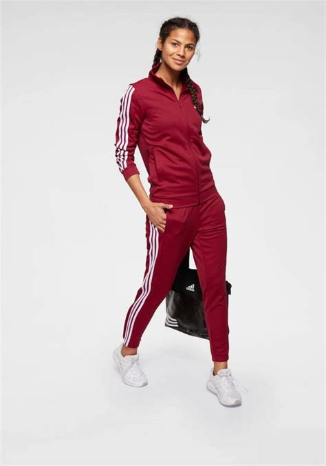 adidas anzug damen lachs